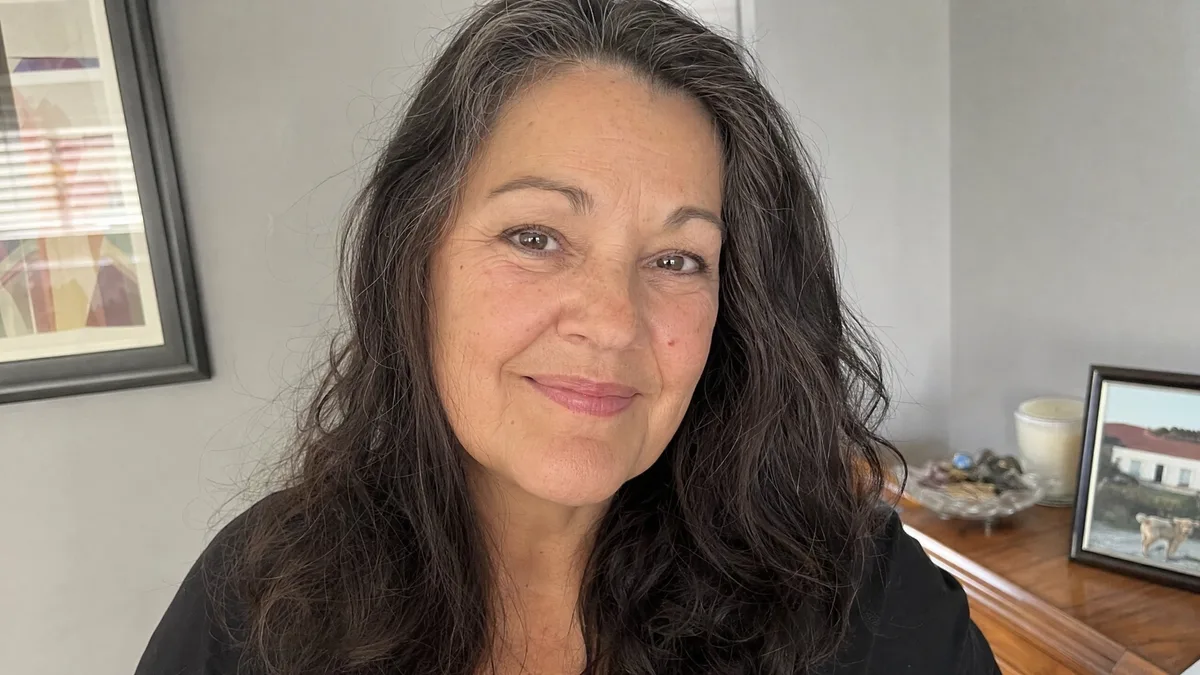 Placeholder portrait for Maya R., a fictional example profile