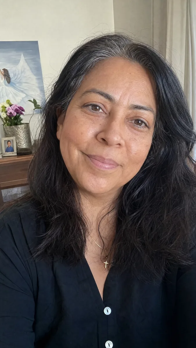 Placeholder portrait for Elena S., a fictional example profile